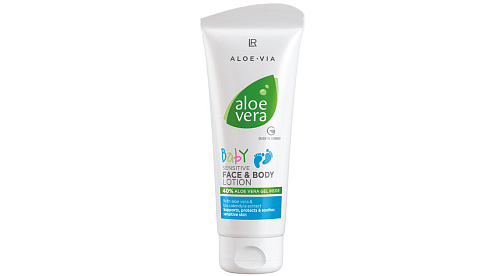 LR ALOE VIA Aloe Vera Baby Детский лосьон для лица и тела для чувствительной кожи